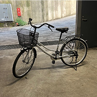 自転車の鍵を紛失した際の開け方