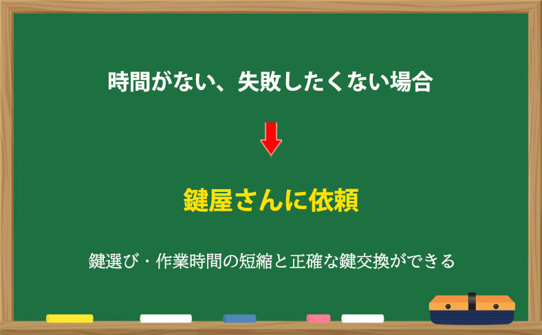 時間がない、失敗したくない場合